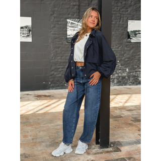 Veste courte Iliana - Bleu marine