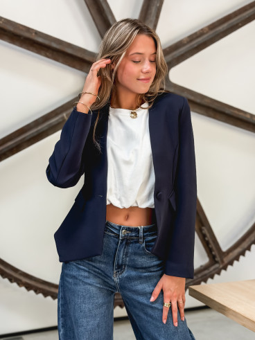 Blazer Mounia - Bleu marine Blazer Mounia - Bleu marine