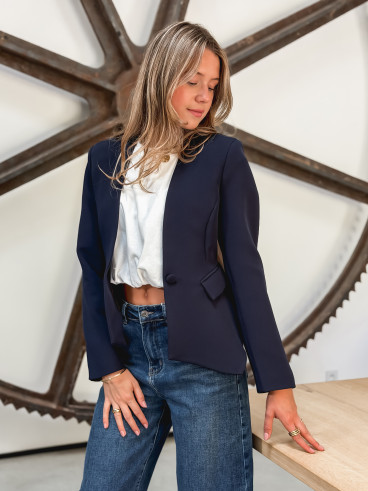 Blazer Mounia - Bleu marine Blazer Mounia - Bleu marine