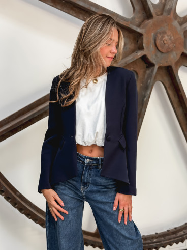 Blazer Mounia - Bleu marine Blazer Mounia - Bleu marine
