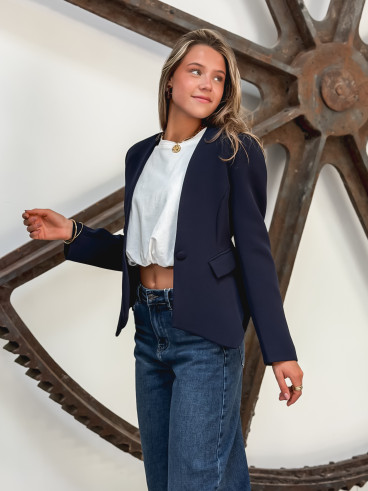 Blazer Mounia - Bleu marine