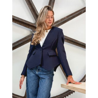 Blazer Mounia - Bleu marine