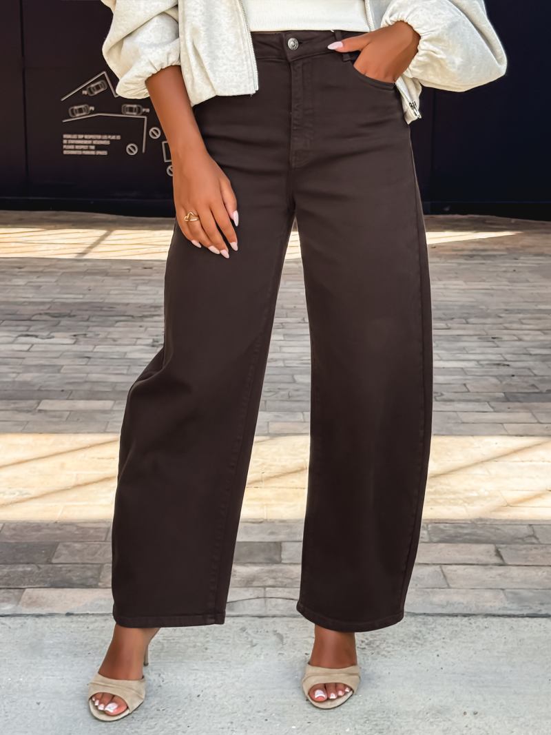 Jeans Mollia - Chocolat Jeans Mollia - Chocolat