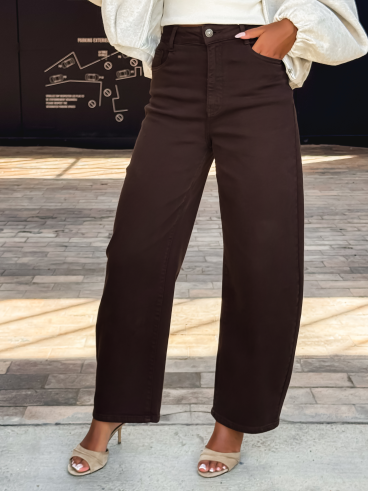 Jeans Mollia - Chocolat Jeans Mollia - Chocolat