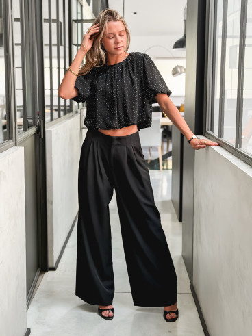Blouse Elona - Noir Blouse Elona - Noir