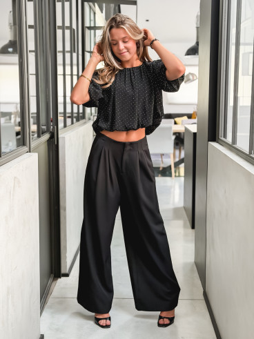 Blouse Elona - Noir Blouse Elona - Noir