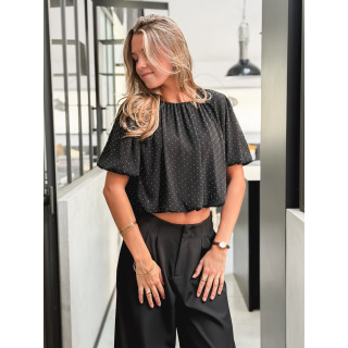 Blouse Elona - Noir