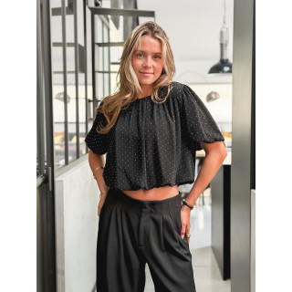 Blouse Elona - Noir