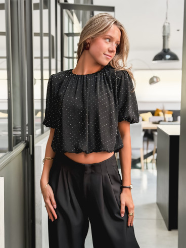 Blouse Elona - Noir Blouse Elona - Noir
