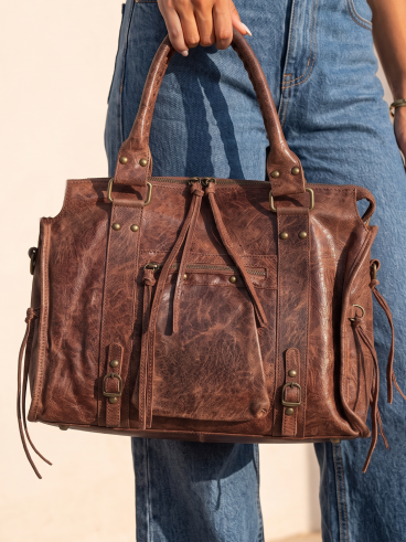 Sac Hallana - Marron