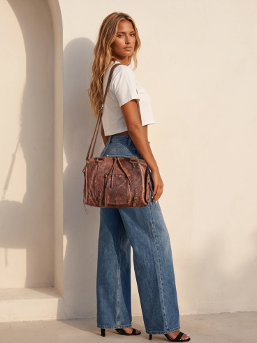 Sac Hallana - Marron