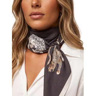 Foulard à motifs Tiger - Chocolat