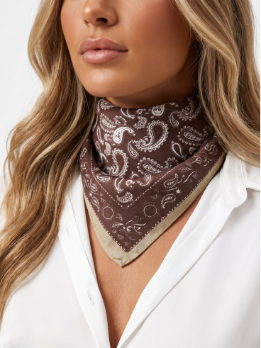Foulard Marvao - Chocolat
