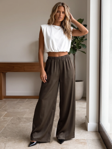Pantalon Ajaccio - Kaki/Taupe