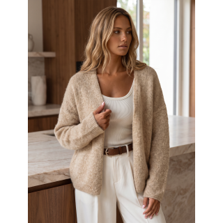 Gilet Mona - Taupe