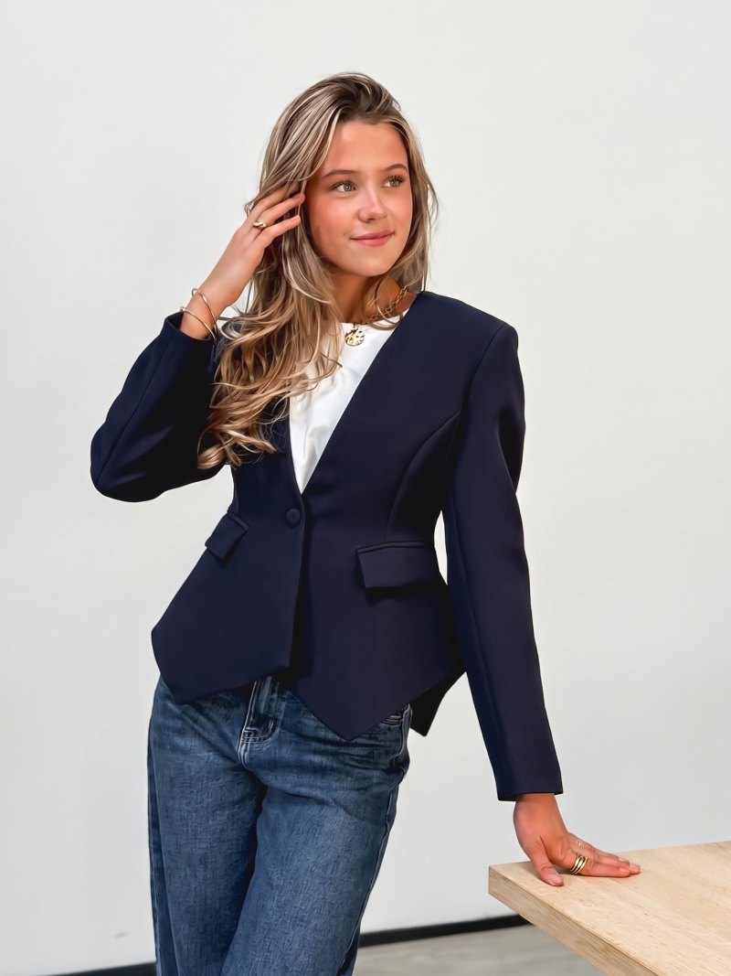 Blazer Mounia - Bleu marine Blazer Mounia - Bleu marine