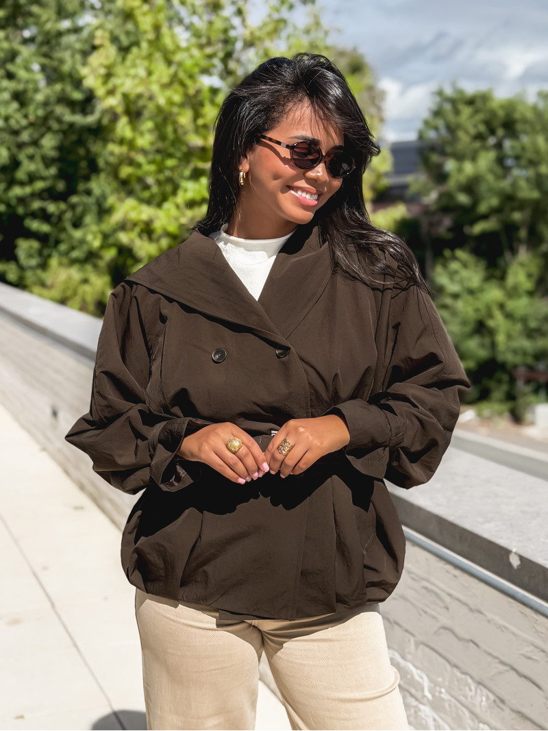 Veste Maïlise - Chocolat Veste Maïlise - Chocolat