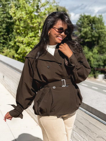 Veste Maïlise - Chocolat