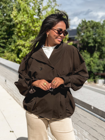 Veste Maïlise - Chocolat Veste Maïlise - Chocolat