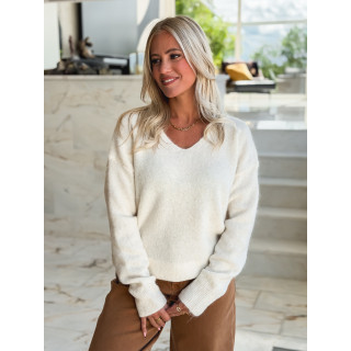 Pull Elyzane - Blanc