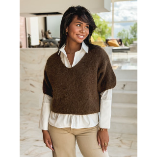 Pull Célia - Chocolat