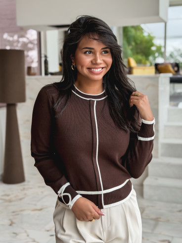 Pull Avril - Chocolat Pull Avril - Chocolat