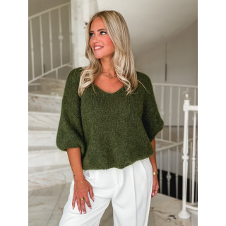 Pull Célia - Kaki