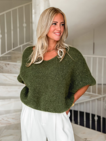 Pull Célia - Kaki Pull Célia - Kaki