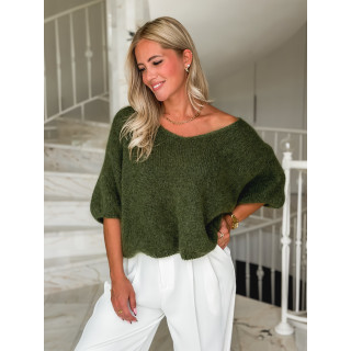 Pull Célia - Kaki