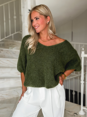 Pull Célia - Kaki Pull Célia - Kaki