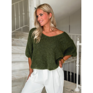 Pull Célia - Kaki