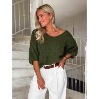 Pull Célia - Kaki