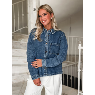 Chemise en jeans Zorane - Bleu