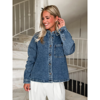 Chemise en jeans Zorane - Bleu