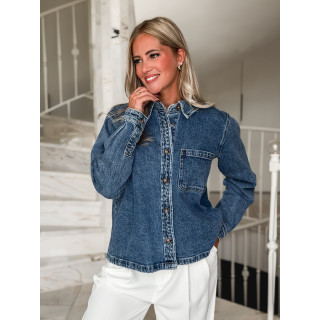 Chemise en jeans Zorane - Bleu