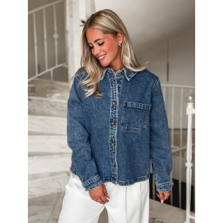 Chemise en jeans Zorane - Bleu