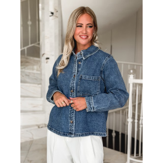Chemise en jeans Zorane - Bleu