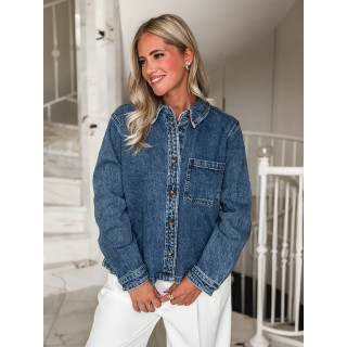 Chemise en jeans Zorane - Bleu