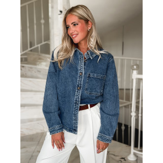 Chemise en jeans Zorane - Bleu