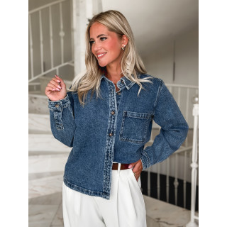 Chemise en jeans Zorane - Bleu