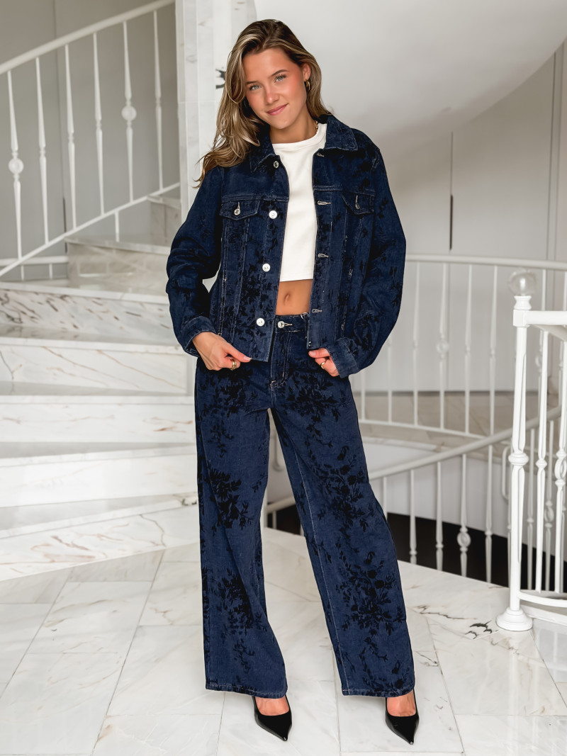 Veste en jeans Jazz - Bleu marine