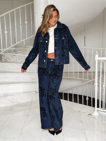 Veste en jeans Jazz - Bleu marine