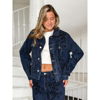 Veste en jeans Jazz - Bleu marine