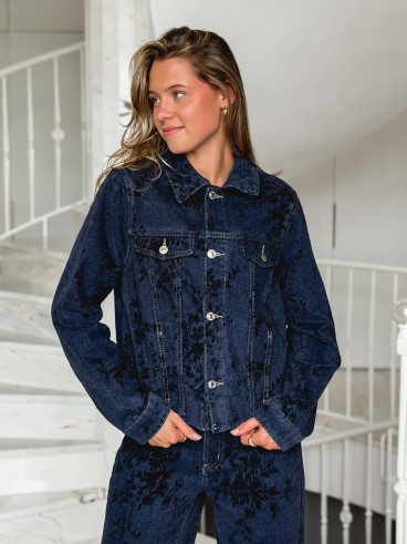 Veste en jeans Jazz - Bleu marine