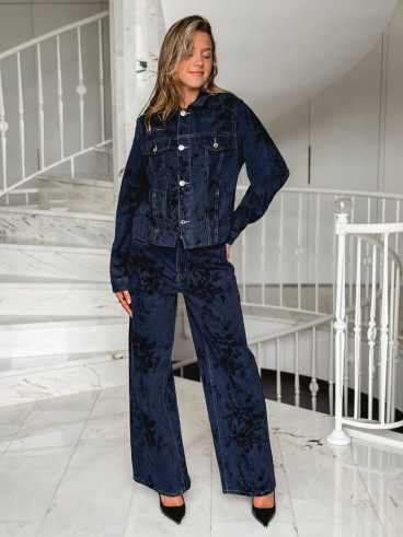 Veste en jeans Jazz - Bleu marine