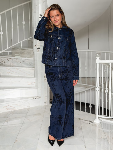 Veste en jeans Jazz - Bleu marine