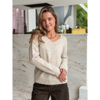 Pull Elyzane - Beige clair