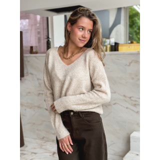 Pull Nélia - Beige clair