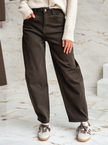 Jeans Nazli - Chocolat