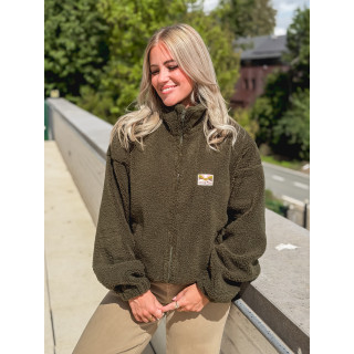 Gilet en teddy Mira - Kaki